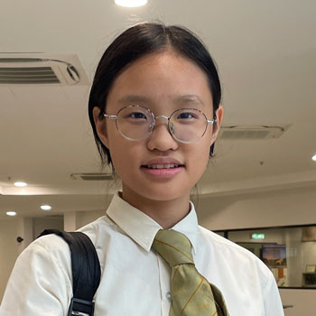 Breanne Chan, WMSIP Form 2 student